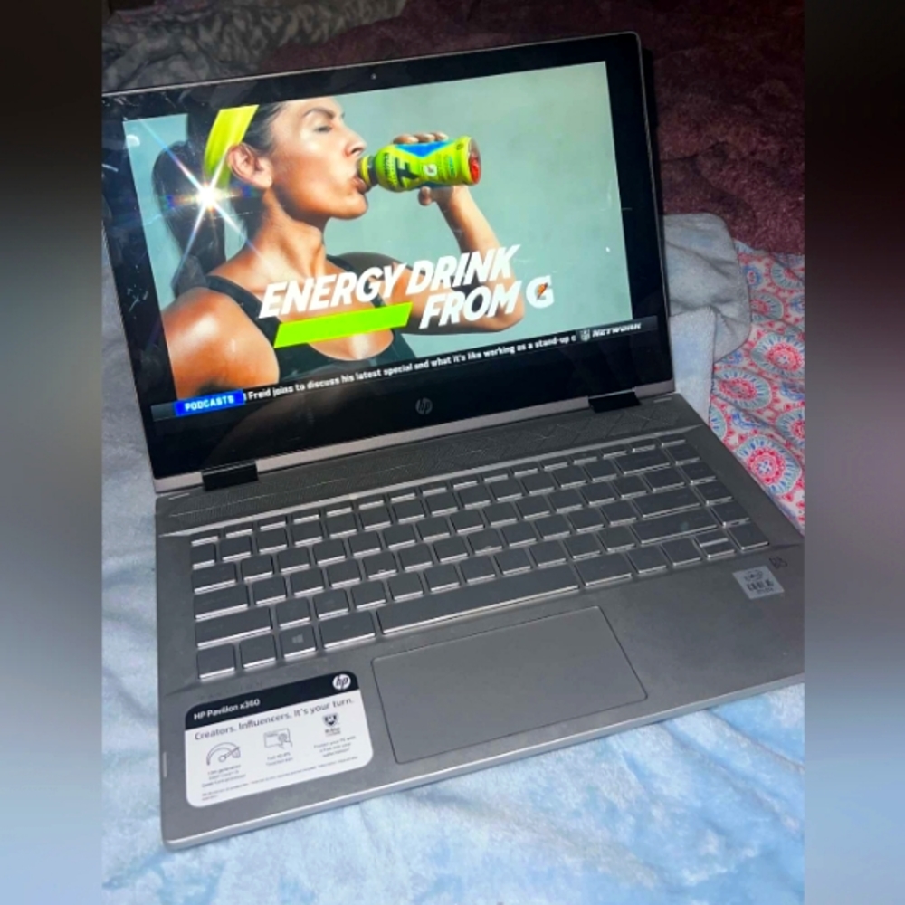 HP Pavilion x360 Laptop (Grey)